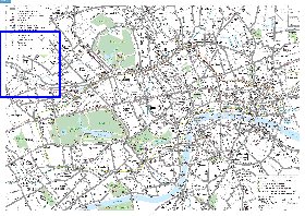 Transporte mapa de Londres