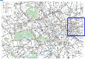 Transporte mapa de Londres