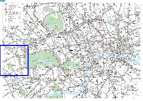 Transporte mapa de Londres