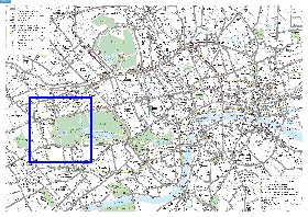 Transporte mapa de Londres