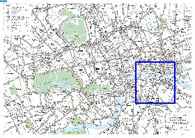 Transporte mapa de Londres