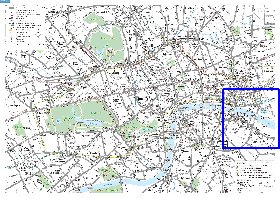 Transporte mapa de Londres