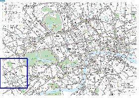 Transporte mapa de Londres