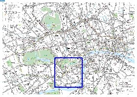 Transporte mapa de Londres