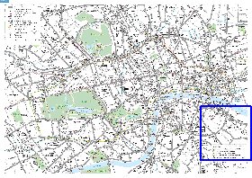 Transporte mapa de Londres