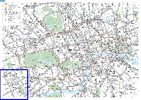 Transporte mapa de Londres