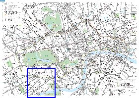 Transporte mapa de Londres