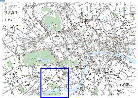 Transporte mapa de Londres