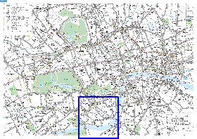 Transporte mapa de Londres