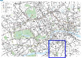 Transporte mapa de Londres