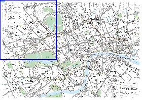 Transporte mapa de Londres