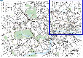 Transporte mapa de Londres