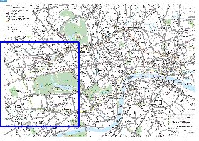Transport carte de Londres