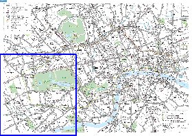 Transporte mapa de Londres