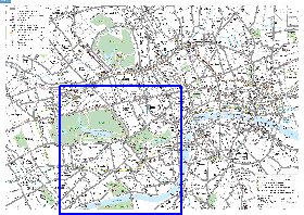 Transporte mapa de Londres