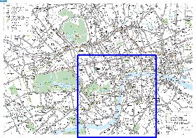 Transporte mapa de Londres