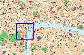 mapa de Londres