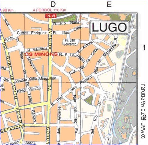 carte de Lugo