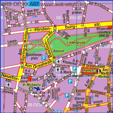 mapa de Luneburg