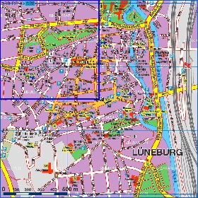 carte de Lunebourg