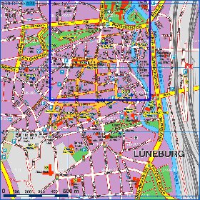 carte de Lunebourg
