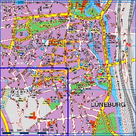 carte de Lunebourg