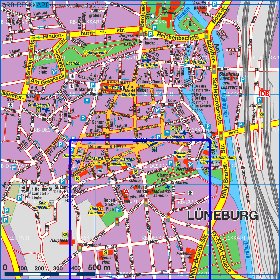 carte de Lunebourg