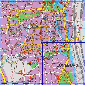 carte de Lunebourg