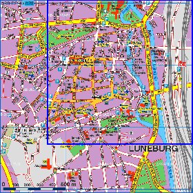 carte de Lunebourg