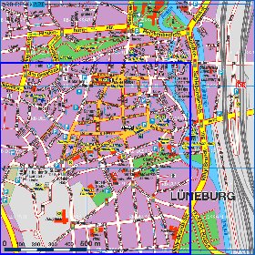 carte de Lunebourg